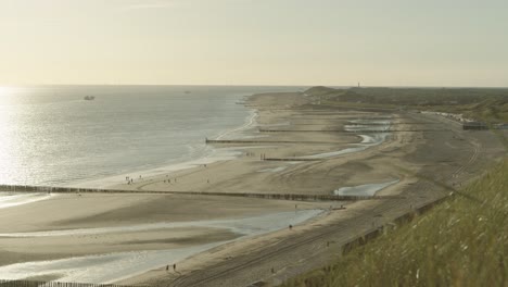 Seascape-of-Zoutelande-beach