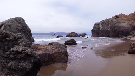 Lands-End---Mile-Rock-Beach-Im-Golden-Gate-Park-Von-San-Francisco