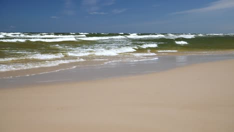 Gentle-Waves-on-Sandy-Beach