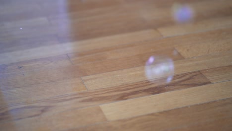 Bubbles-floating-in-the-air-in-slow-motion