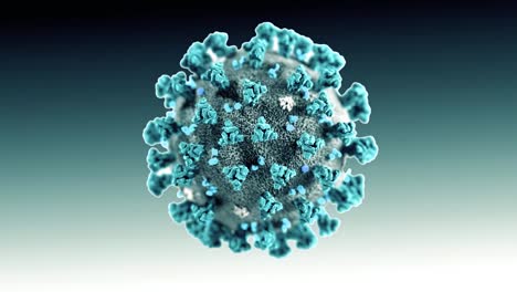 Coronavirus-Grüner-Bewegungshintergrund