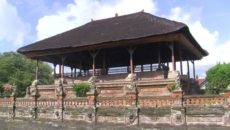 Pabellón-De-Kertha-Gosa-En-Bali,-Indonesia