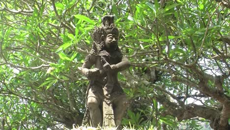 Estatua-Del-Complejo-Del-Templo-Pura-Kehen-En-Bangli,-Bali