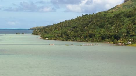 Landschaft-In-Borabora,-Französisch-Polynesien
