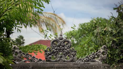 The-Top-of-Architectural-Ornament-Gate,-Bali