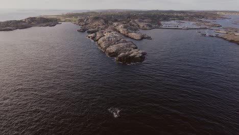 Beautiful-coastline-in-Southern-Norway.-Drone-footage