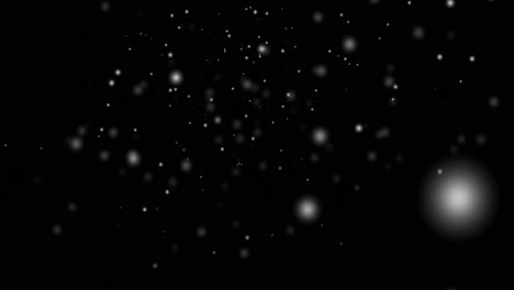 Schneefall-1-Minute-4k-30fps,-Visueller-Effekt,-Hereinkommend,-Schleife