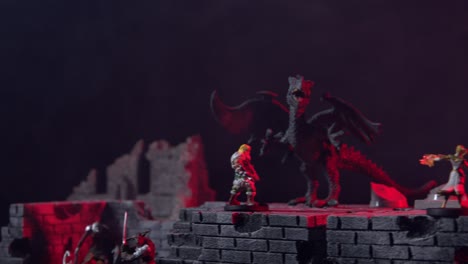 Dungeons-and-Dragons-miniatures-in-castle