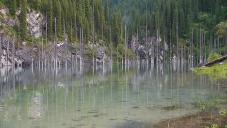 Kaindy-Lake-in-Kazakhstan-Known-Also-as-Birch-Tree-Lake-or-Underwater-Forest