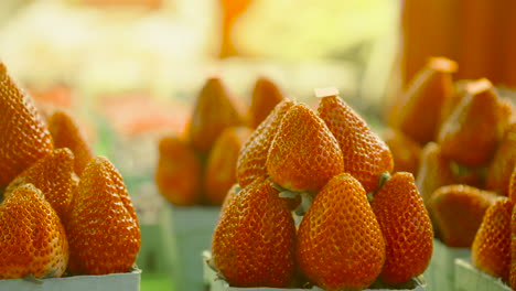 Erdbeeren-Zum-Verkauf-Auf-Einem-Lokalen-Bauernmarkt