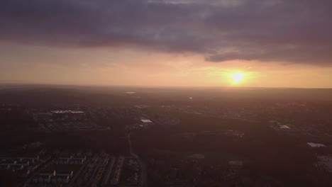 time-lapse-of-small-town-at-sunset