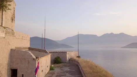 AERIAL:-Fort-Punta-d'Ostro-in-Croatia