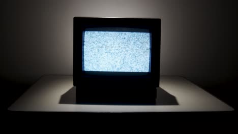 Old-analog-TV-with-static-as-a-picture