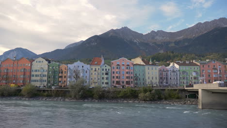 Puesta-De-Sol-Sobre-El-Río-Inn---Innsbruck-4k