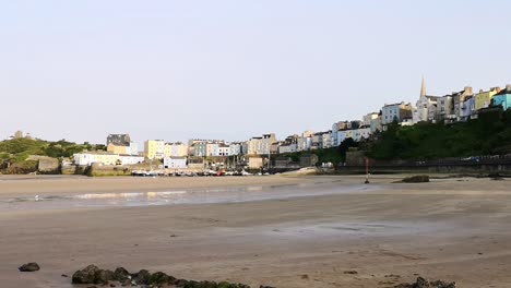 Tenby-beach-and-town