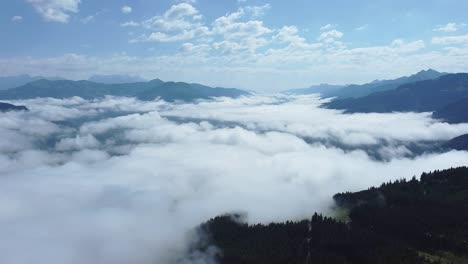 Drone-flight-above-clouds