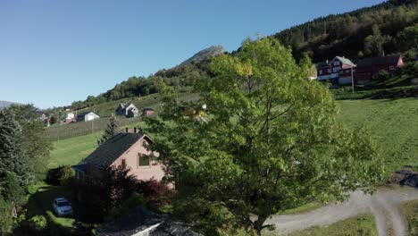 Ruhig-Hardanger-Norwegen-Apple-Farm-Barn-Norway-Europe