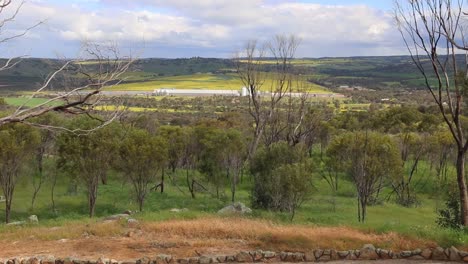 York,-Western-Australia-Panning-Right-View-From-Mount-Brown-Lookout