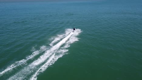 Jet-ski-drone-fast-tracking-Kent-coast-Margate-UK