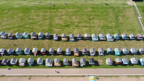 An-aerial-dolly-left-flyover-of-Tankerton-beach-houses