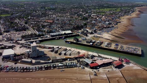 An-aerial-view-of-Whitstable-Harbour-and-seafront