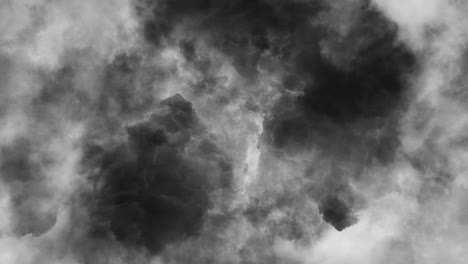 Nubes-Negras-Moviéndose-En-El-Cielo,-Tormentas-Eléctricas