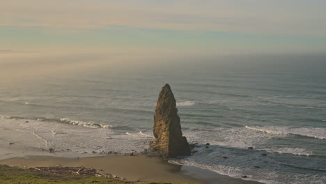 Pointy-rock-at-Cape-Blanco-State-Park,-Oregon