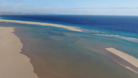 Aerial-Sotavento-Beach-Fuerteventura