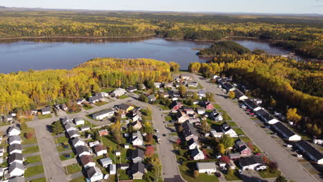 Drohne-Luftbild-Von-Matagami-Quebec-Kanada