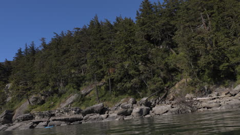 POV-from-a-kayak-on-Puget-Sound-in-the-state-of-Washington-with-a-dutch-angle