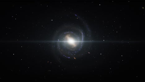 Spiralgalaxie-Im-Weltall-4k