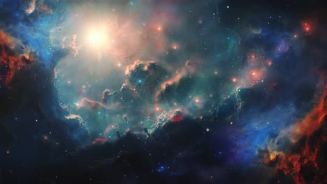 Como-La-Nebulosa-Del-Cielo-En-El-Universo