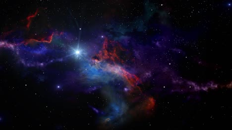 Animación-De-Nebulosa-Púrpura-En-El-Universo