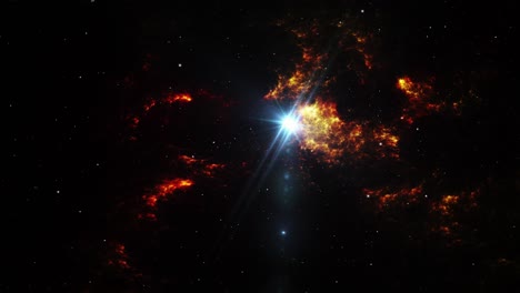 Flying-through-stars-and-nebula