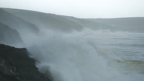 Stunning-cinematic-shot-of-a-huge-storm-battering-the-coast-near-Porthleven