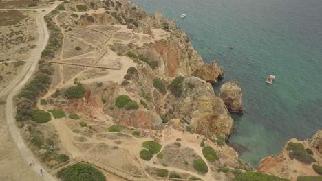Blick-Auf-Die-Wilde-Algarve,-Portugal
