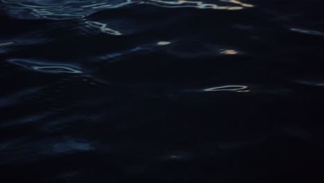 Dark-Calm-Ocean-Waves.-Closeup,-Slow-Motion
