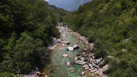 Amazing-drone-shot-of-the-Soča-river-in-Slovenia