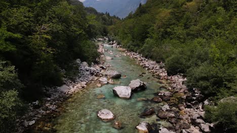Amazing-drone-shot-of-the-Soča-river-in-Slovenia