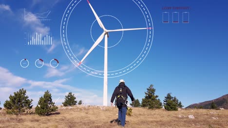 Techniker-Auf-Dem-Weg-Zu-Einem-Defekten-Windkraftgenerator-Mit-Animierter-Visualisierung