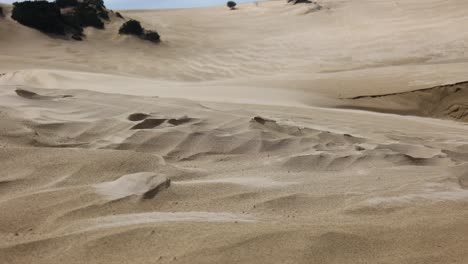 Eine-Nahaufnahme-Von-Wind-Weht-Muster-In-Den-Sand-An-Der-Küste