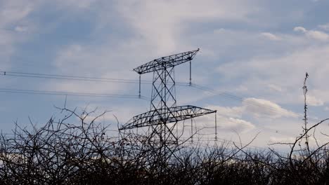 Electricity-Pylons-And-Power-Lines-Transmission-tower