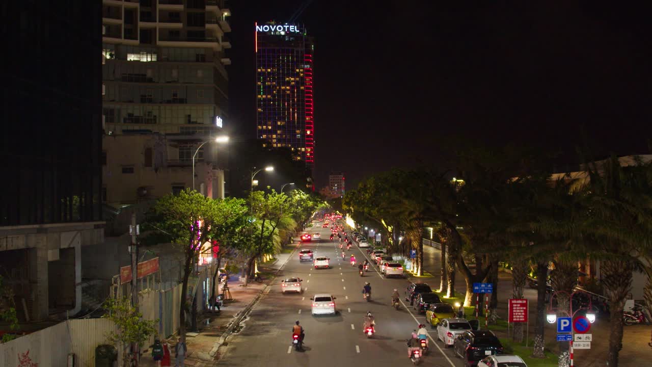 Premium stock video - A stationary shot of the city of da nang, vietnam ...