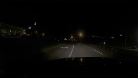 Nachts-Auf-Der-Autobahn-Fahren
