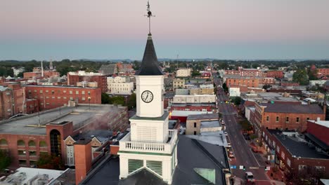 aerial-orbit-of-hagerstown-maryland-city-hall-building
