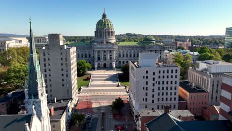 aerial-pullout-from-the-pennsylvania-state-house-in-harrisburg-virginia