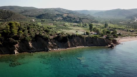 Blick-Auf-Die-Griechische-Küste