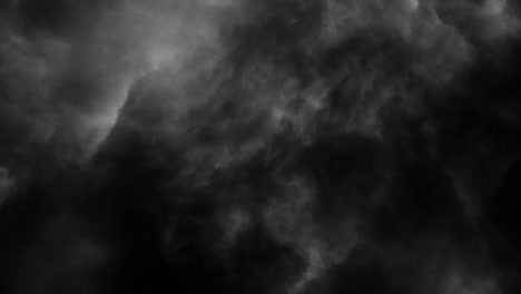 Tormenta-Eléctrica-De-4k,-Bucle-De-Nubes-Grises-Oscuras