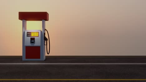 Zapfsäulenanzeige-Und-Hohe-Dollarpreise-Für-Kraftstoff