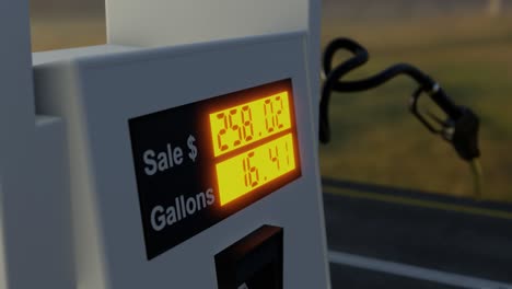 Gas-pump-display-showing-high-prices-in-dollars-for-fuel